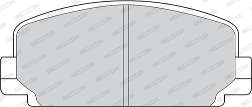 Ferodo FDB112 - Kit de plaquettes de frein, frein à disque cwaw.fr