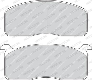 Ferodo FDB186 - Kit de plaquettes de frein, frein à disque cwaw.fr