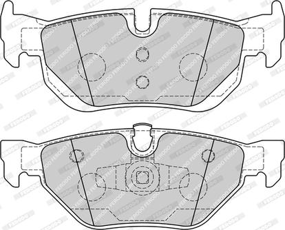 Ferodo FDB1807-D - Kit de plaquettes de frein, frein à disque cwaw.fr