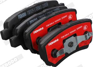 Ferodo FDB1839-S - Kit de plaquettes de frein, frein à disque cwaw.fr