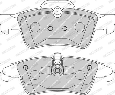Ferodo FDB1831-D - Kit de plaquettes de frein, frein à disque cwaw.fr