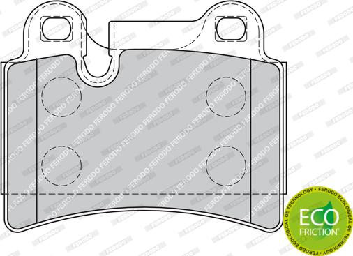 Ferodo FDB1878 - Kit de plaquettes de frein, frein à disque cwaw.fr