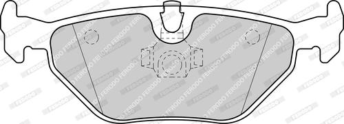 Ferodo FDB1301-D - Kit de plaquettes de frein, frein à disque cwaw.fr