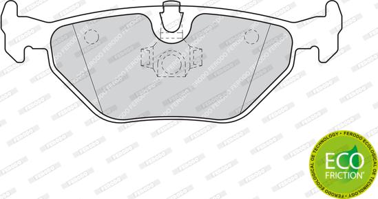 Ferodo FDB1301 - Kit de plaquettes de frein, frein à disque cwaw.fr