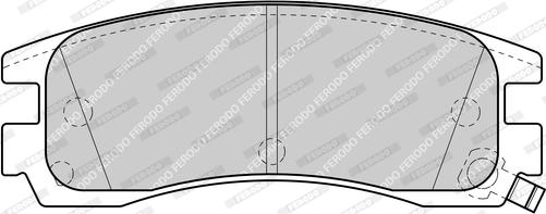 Ferodo FDB1264-D - Kit de plaquettes de frein, frein à disque cwaw.fr