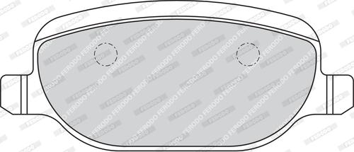 Ferodo FDB1795 - Kit de plaquettes de frein, frein à disque cwaw.fr