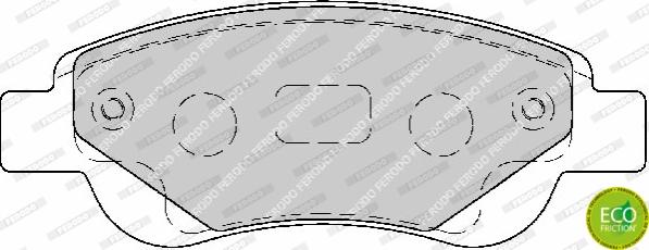 Ferodo FDB1790 - Kit de plaquettes de frein, frein à disque cwaw.fr