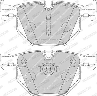 Ferodo FDB1748-D - Kit de plaquettes de frein, frein à disque cwaw.fr