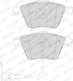 Ferodo FDB1765 - Kit de plaquettes de frein, frein à disque cwaw.fr