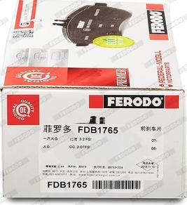 Ferodo FDB1765 - Kit de plaquettes de frein, frein à disque cwaw.fr