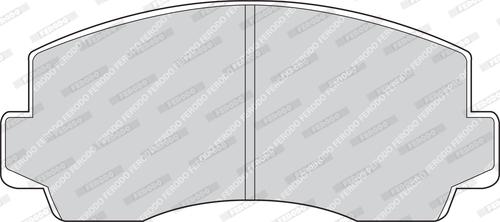 Ferodo FDB170 - Kit de plaquettes de frein, frein à disque cwaw.fr