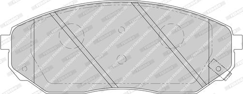 Ferodo FDB1735-D - Kit de plaquettes de frein, frein à disque cwaw.fr