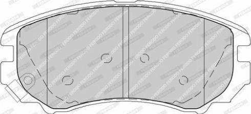 Ferodo FDB1733-D - Kit de plaquettes de frein, frein à disque cwaw.fr