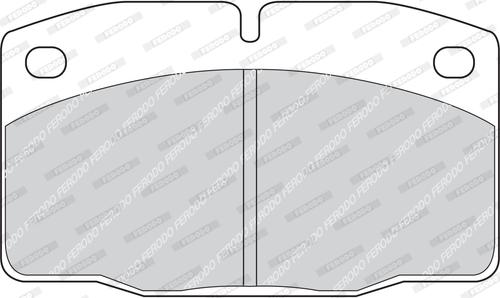 Ferodo FDB173C - Kit de plaquettes de frein, frein à disque cwaw.fr