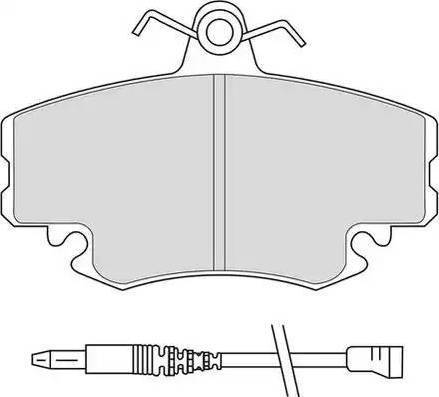 EGT 321465iEGT - Kit de plaquettes de frein, frein à disque cwaw.fr