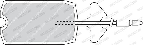 Ferodo FDB353 - Kit de plaquettes de frein, frein à disque cwaw.fr