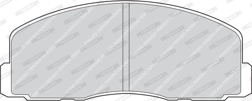 Ferodo FDB368 - Kit de plaquettes de frein, frein à disque cwaw.fr