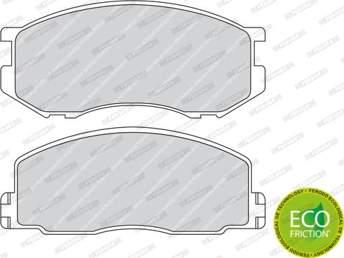 Ferodo FDB306 - Kit de plaquettes de frein, frein à disque cwaw.fr