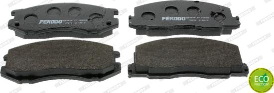 Ferodo FDB306 - Kit de plaquettes de frein, frein à disque cwaw.fr