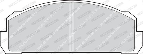 Ferodo FDB37 - Kit de plaquettes de frein, frein à disque cwaw.fr