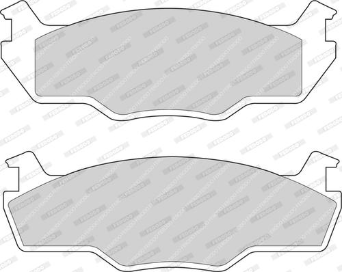 Ferodo FDB242 - Kit de plaquettes de frein, frein à disque cwaw.fr
