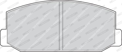 Ferodo FDB216 - Kit de plaquettes de frein, frein à disque cwaw.fr