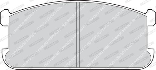 Ferodo FDB230 - Kit de plaquettes de frein, frein à disque cwaw.fr