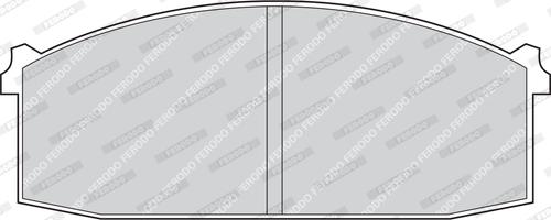 Ferodo FDB225 - Kit de plaquettes de frein, frein à disque cwaw.fr