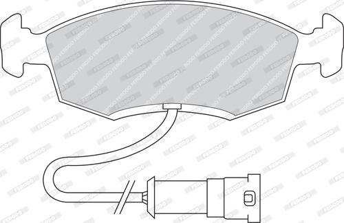 Ferodo FDB276 - Kit de plaquettes de frein, frein à disque cwaw.fr