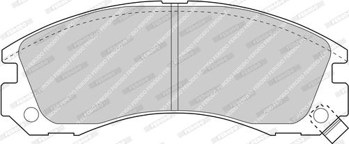 Ferodo FDB765-D - Kit de plaquettes de frein, frein à disque cwaw.fr