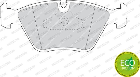 Ferodo FDB779 - Kit de plaquettes de frein, frein à disque cwaw.fr