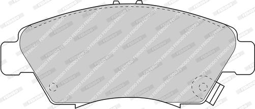 Ferodo FDB776-D - Kit de plaquettes de frein, frein à disque cwaw.fr