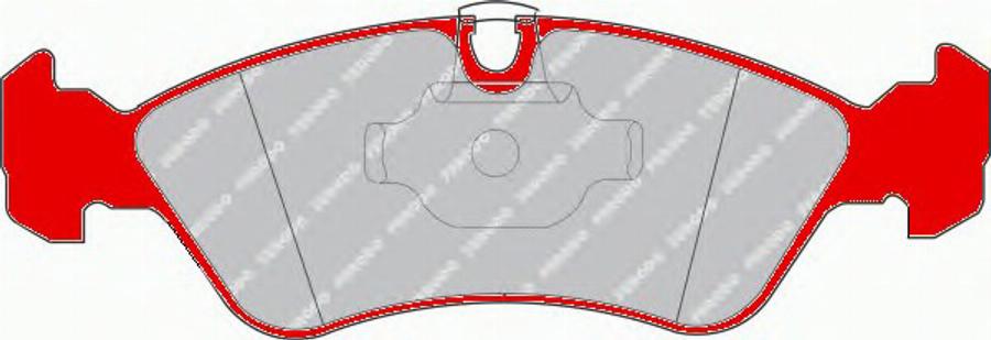 Ferodo FDS1067 - Kit de plaquettes de frein, frein à disque cwaw.fr