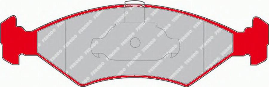 Ferodo FDS1081 - Kit de plaquettes de frein, frein à disque cwaw.fr