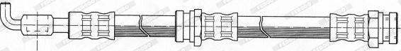 Ferodo FHY2579 - Flexible de frein cwaw.fr