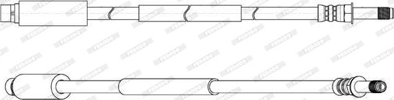 Ferodo FHY2756 - Flexible de frein cwaw.fr