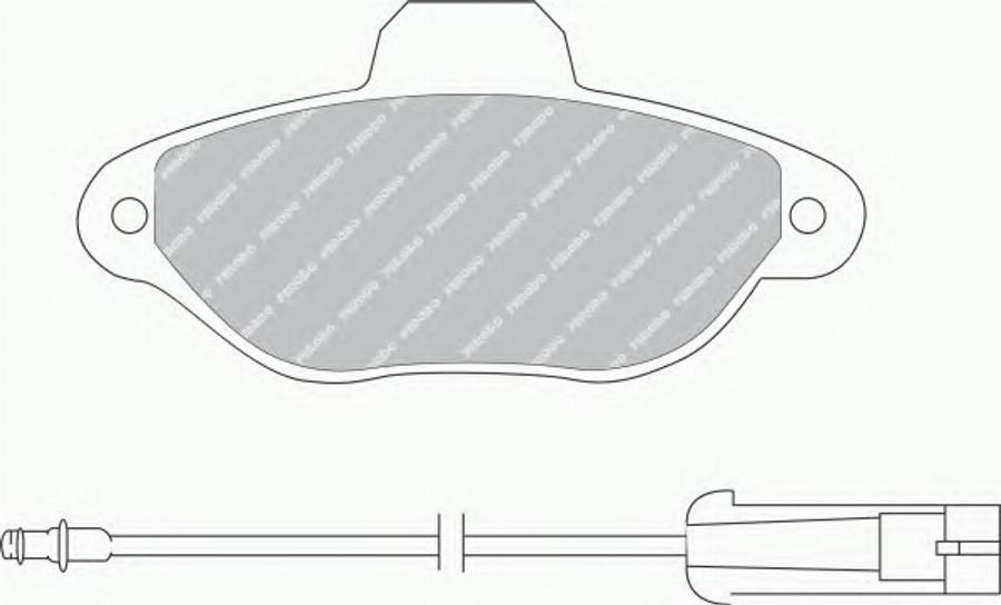 Ferodo FQT925 - Kit de plaquettes de frein, frein à disque cwaw.fr