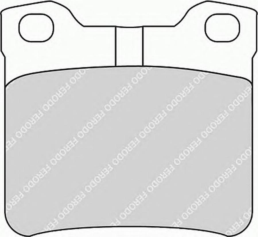 Ferodo FQT1415 - Kit de plaquettes de frein, frein à disque cwaw.fr