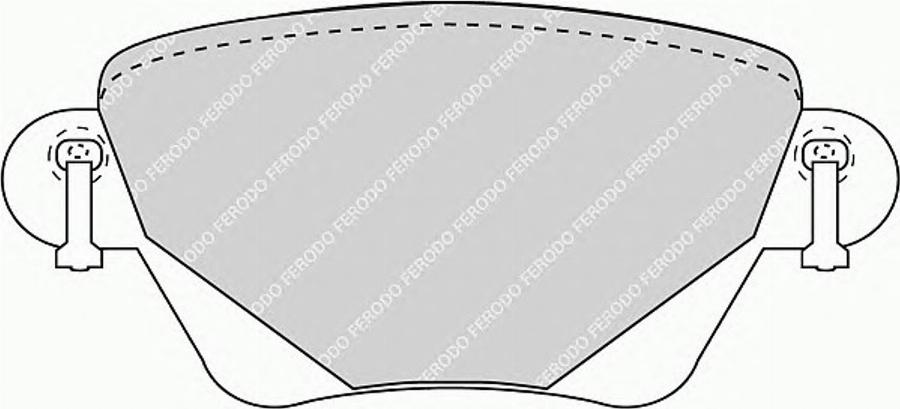 Ferodo FQT1416 - Kit de plaquettes de frein, frein à disque cwaw.fr