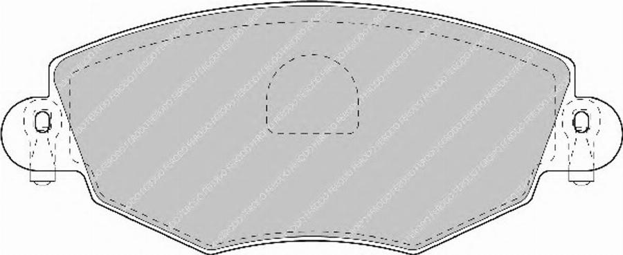 Ferodo FQT1425 - Kit de plaquettes de frein, frein à disque cwaw.fr