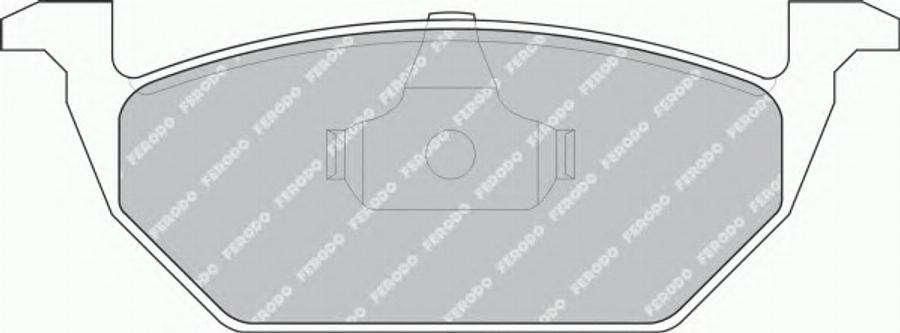 Ferodo FQT1094 - Kit de plaquettes de frein, frein à disque cwaw.fr