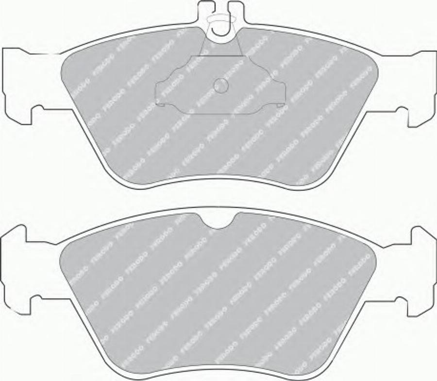 Ferodo FSL1049 - Kit de plaquettes de frein, frein à disque cwaw.fr