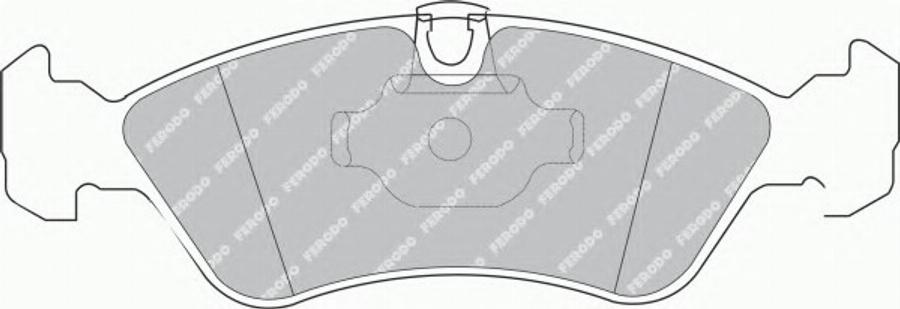 Ferodo FQT1067 - Kit de plaquettes de frein, frein à disque cwaw.fr