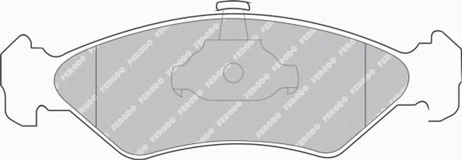 Ferodo FQT1082 - Kit de plaquettes de frein, frein à disque cwaw.fr