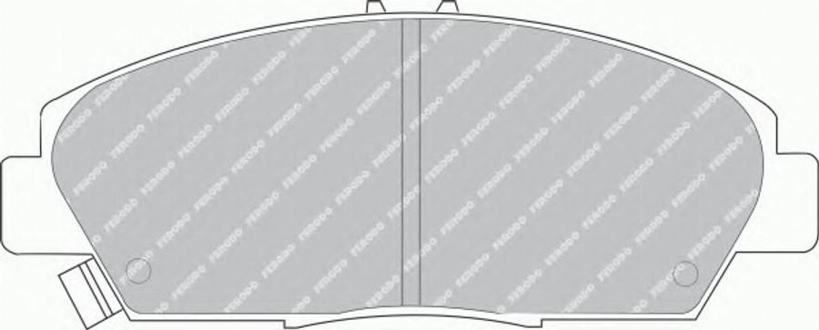 Ferodo FSL904 - Kit de plaquettes de frein, frein à disque cwaw.fr