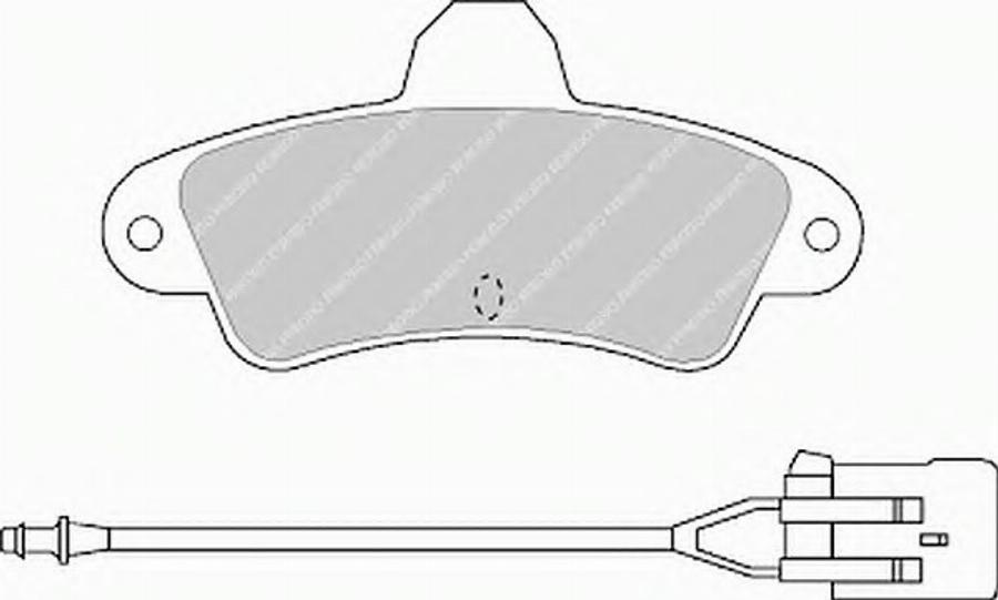 Ferodo FSL913 - Kit de plaquettes de frein, frein à disque cwaw.fr