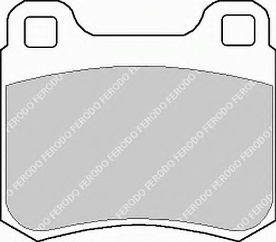 Ferodo FSL979 - Kit de plaquettes de frein, frein à disque cwaw.fr