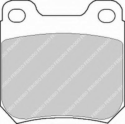 Ferodo FSL973 - Kit de plaquettes de frein, frein à disque cwaw.fr