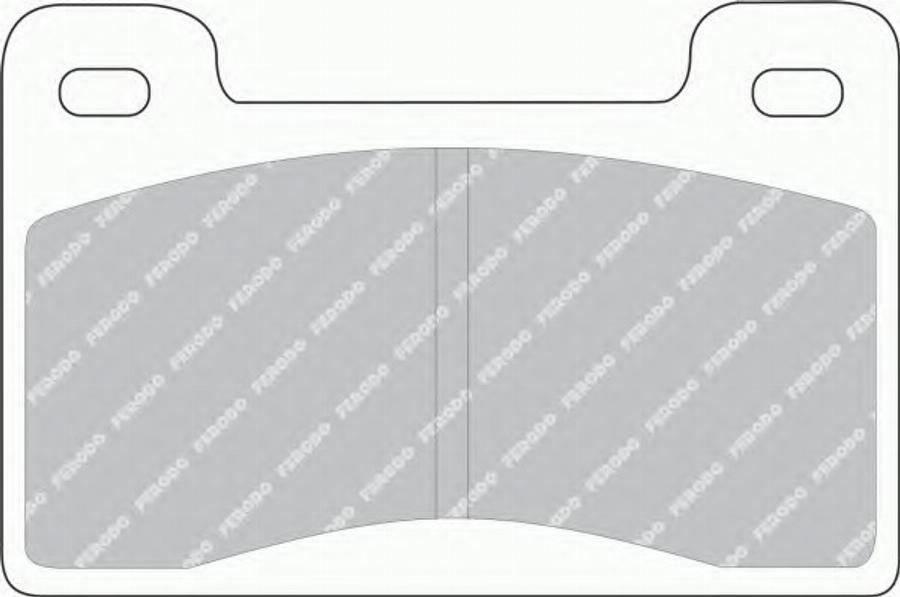 Ferodo FSL461 - Kit de plaquettes de frein, frein à disque cwaw.fr