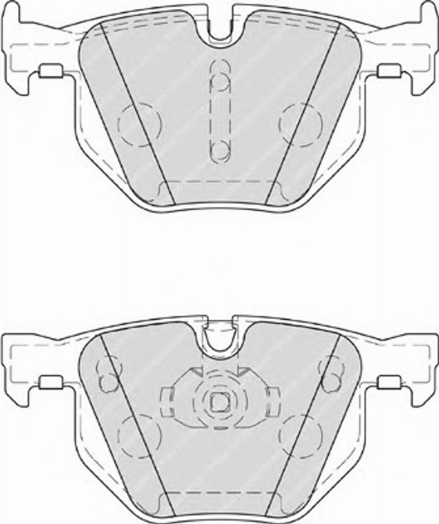 Ferodo FSL4067 - Kit de plaquettes de frein, frein à disque cwaw.fr